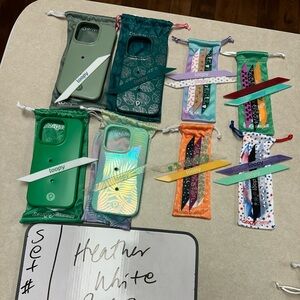 Loopy Case Green and Iridescent Phone Case Collection